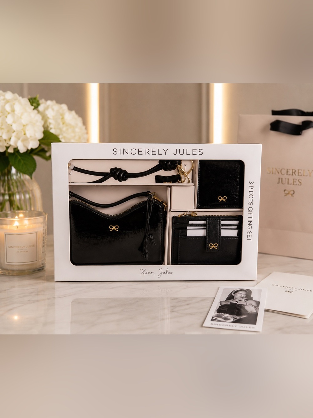 Sincerely Jules Black Gifting Set - new in box